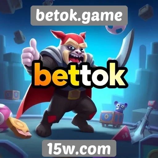 Diversidade de jogos disponíveis na plataforma betok.game